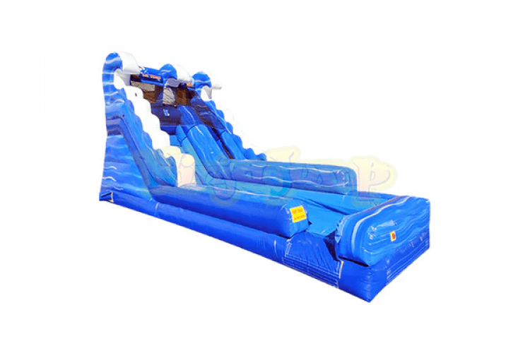 15ft Blue Marble Water Slide